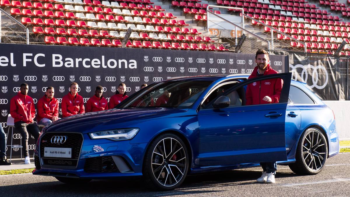 Lionel Messi - RS 6 Avant performance, 605 PS