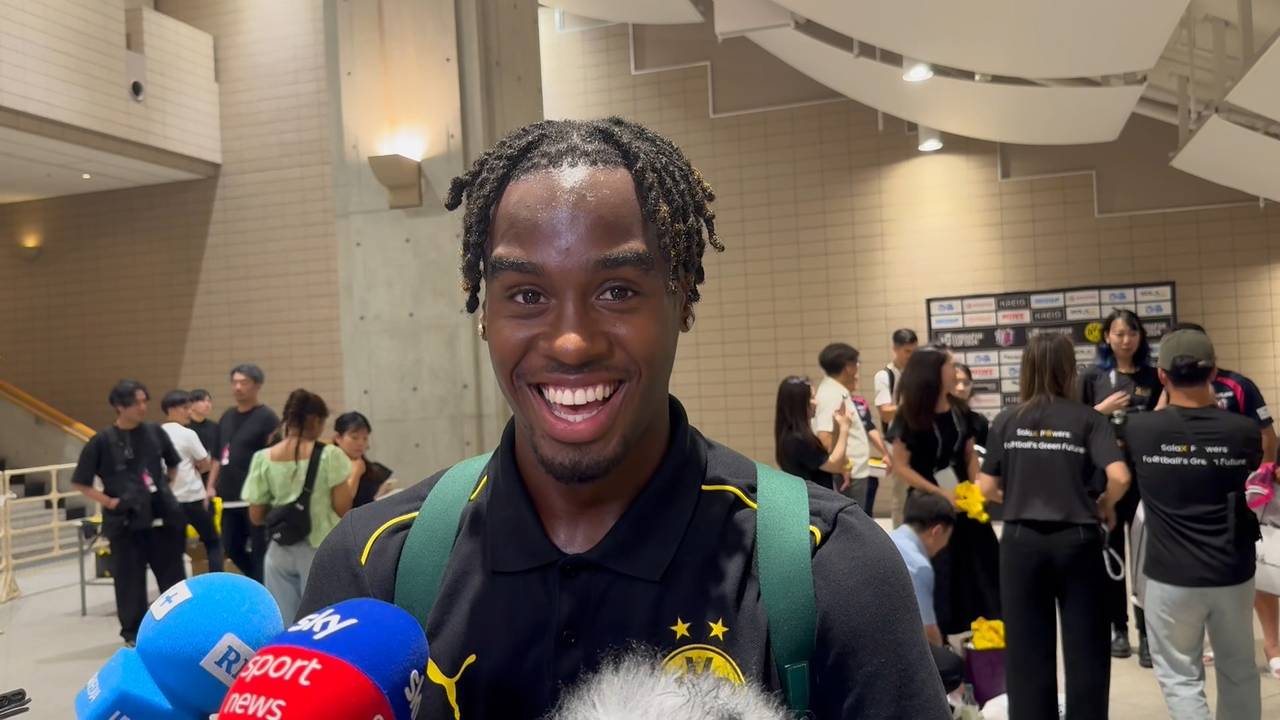 BVB-Star Jamie Bynoe-Gittens überrascht mit erstem Interview auf Deutsch