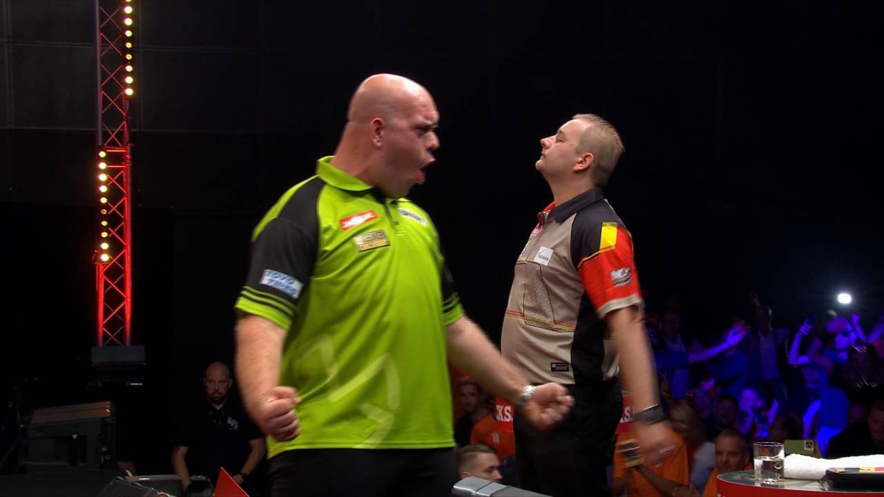World Series of Darts Finals: Michael van Gerwen gewinnt hochklassiges Match