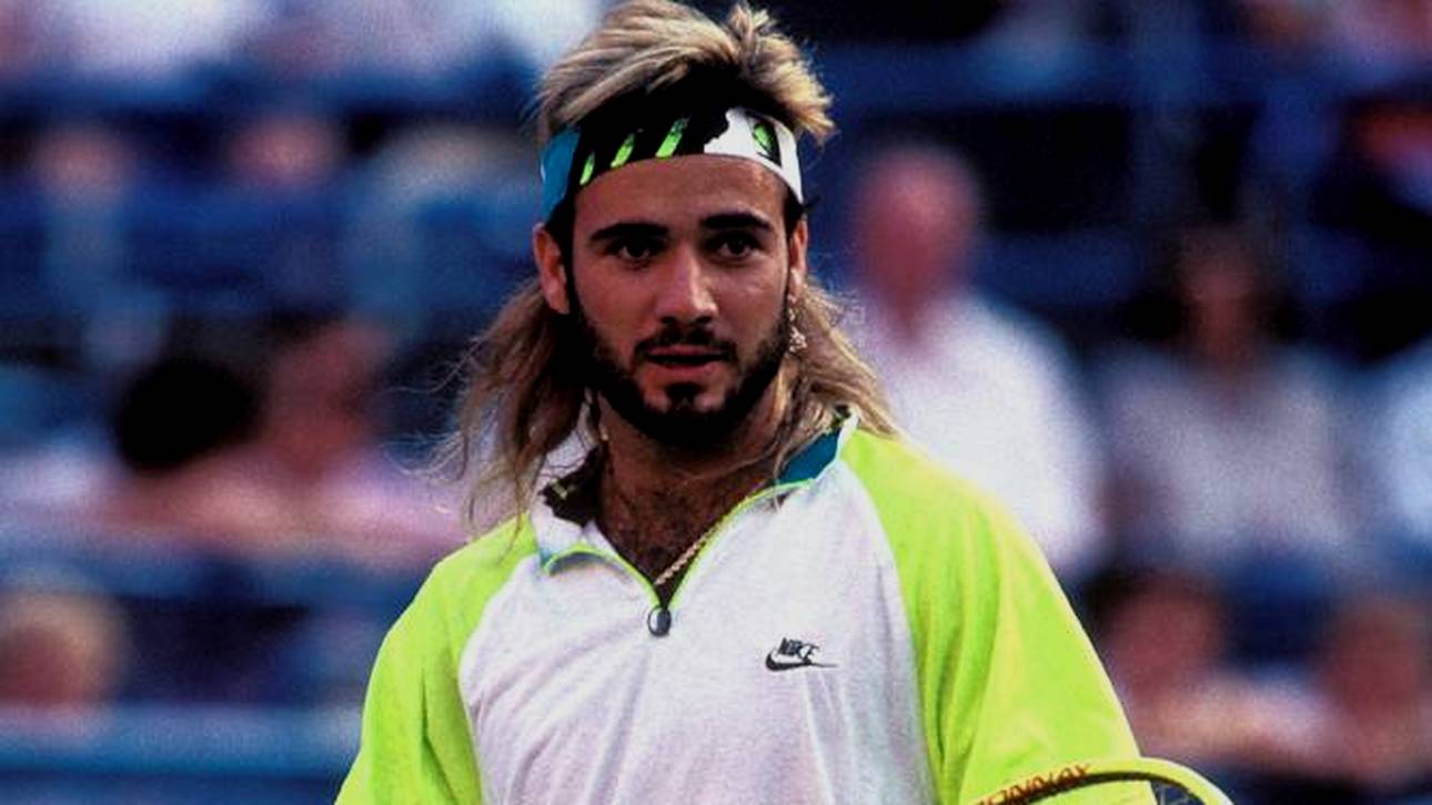 Andre Agassi sah im Finale der US Open 1990 kein Land