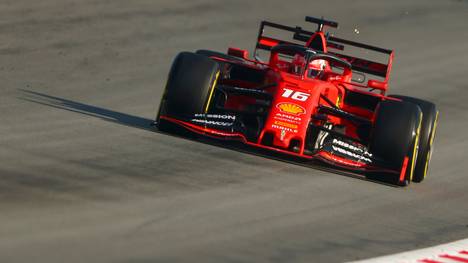 Charles Leclerc stellte am Donnerstag die Wochenbestzeit auf