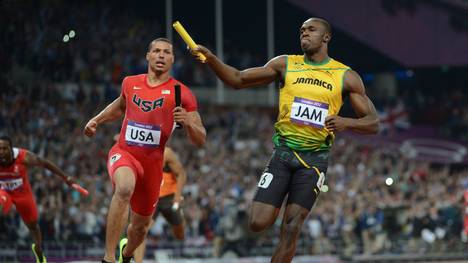 Angeführt von Usain Bolt blieb die Staffel Jamaikas bei den Olympischen Spielen 2012 als erste jemals unter 37 Sekunden