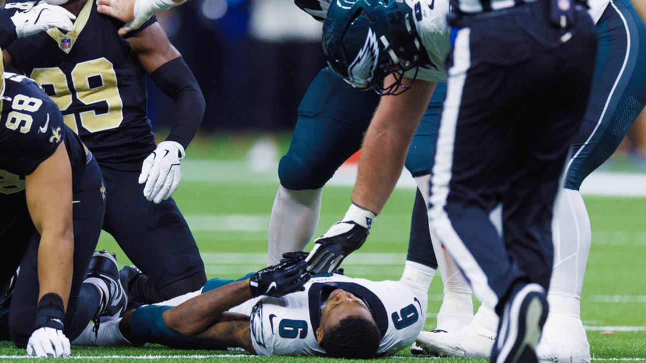 Eagles-Sieg überschattet von Ausfällen