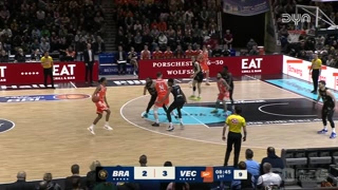 Basketball Löwen Braunschweig - RASTA Vechta | BBL-Highlights im Video