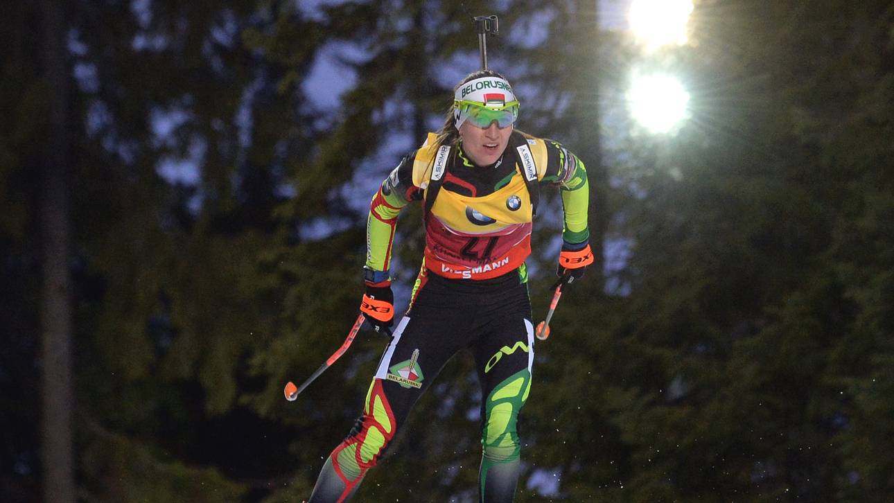 BIATHLON-Darja Domratschewa-Chanty-Mansijsk