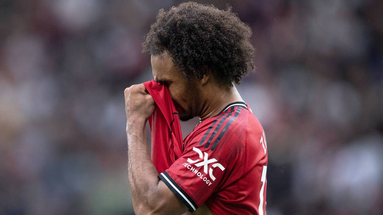 Joshua Zirkzee spielt bei Manchester United kaum noch eine Rolle