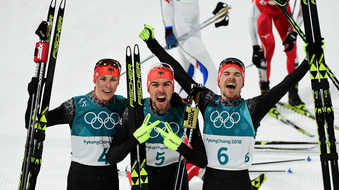 Kombinierer feiern Dreifach-Triumph