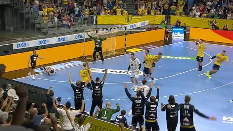 Die Highlights der Partie Rhein-Neckar Löwen - THW Kiel aus der Handball-Bundesliga im Video.