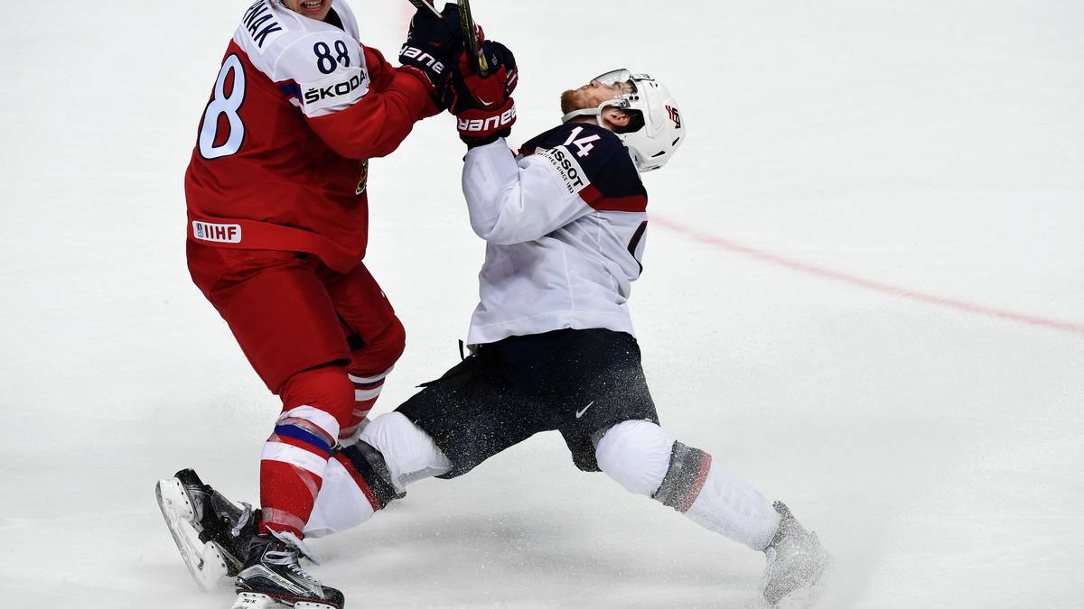 Am Ende setzt Auston Matthews im Penalty-Schießen den K.O. Schlag und befördert die favorisierten Tschechen mit einem gut platzierten Schuss aus dem Turnier