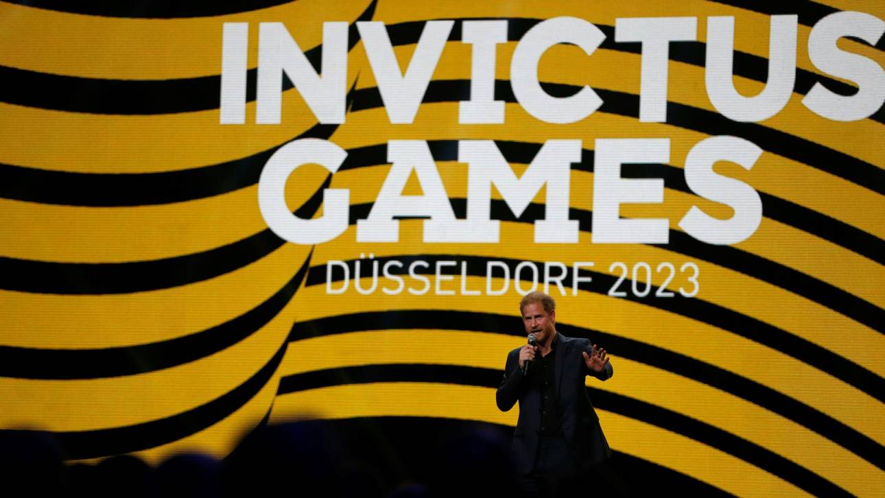 Prinz Harry dankt Düsseldorf