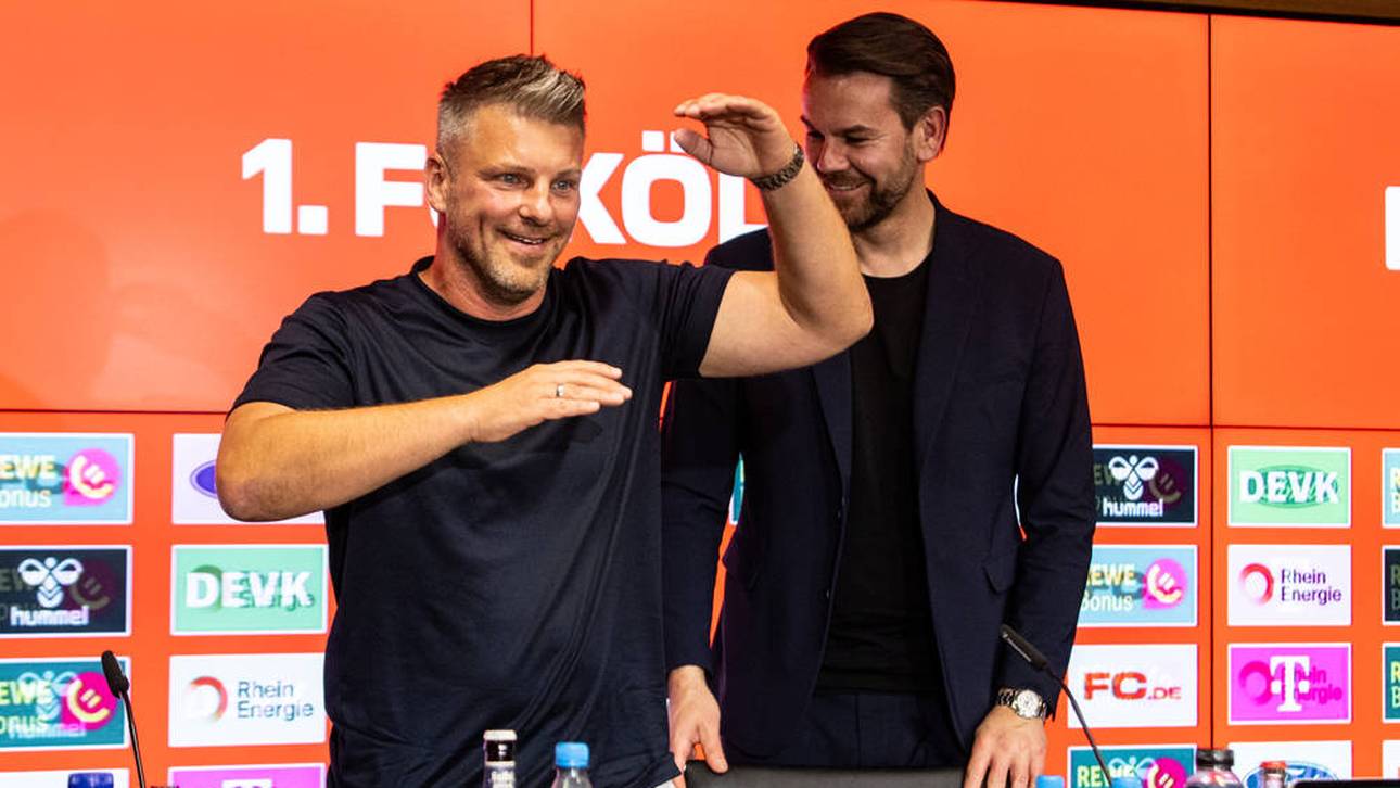 Pierre Littbarski lobt Sportdirektor Thomas Kessler (r.) und Coach Lukas Kwasniok