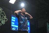 Luke Humphries besiegt den Machtlosen James Wade im Halbfinale. Humphries zieht im Endspurt nochmal richtig an und ist der erste Finalist dieses Major-Turniers. 