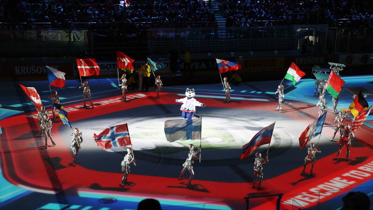 Die Eishockey-WM in Russland ist in vollem Gange. SPORT1 zeigt die kuriosesten Bilder der WM