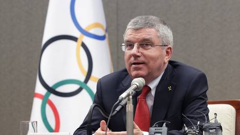 IOC President Thomas Bach Visits S Korea For 2018 Winter Games in PyeongChang