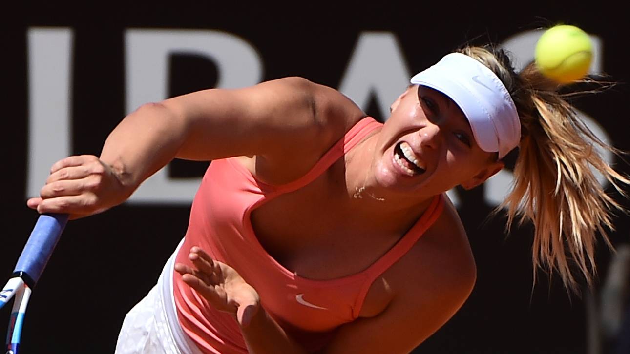 Scharapowa triumphiert in Rom