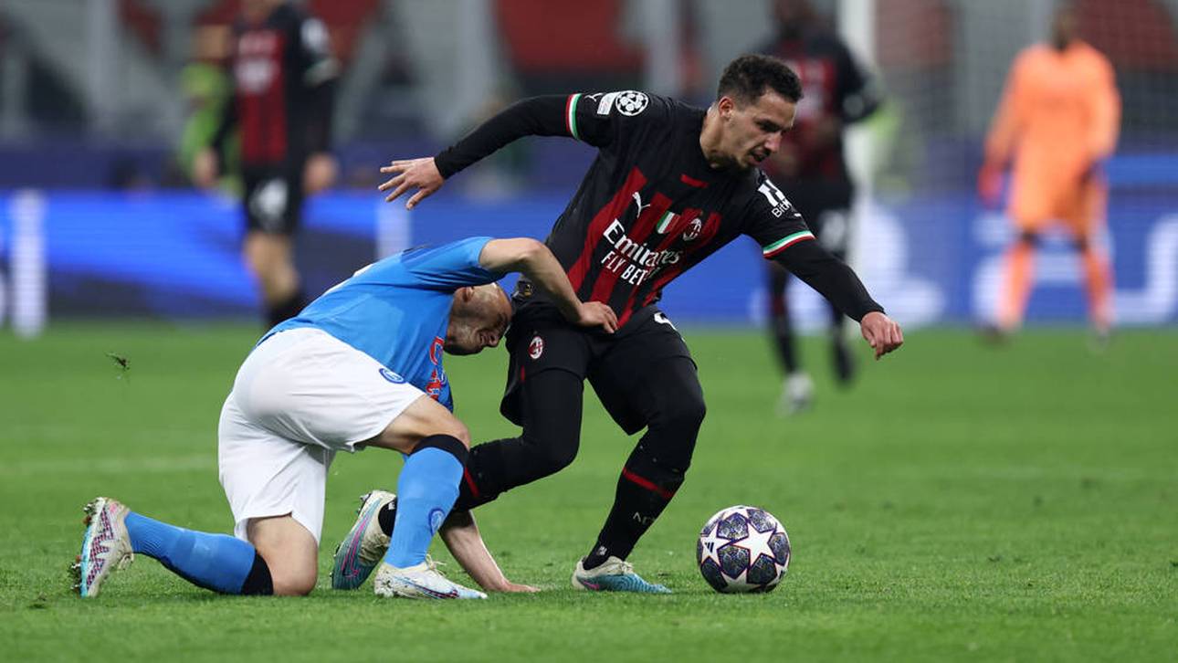 Milan zeigt Neapel Grenzen auf