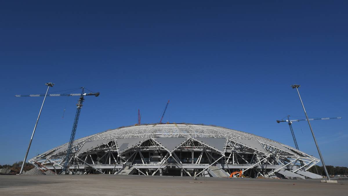 SAMARA-ARENA in Samara - Fassungsvermögen: 44.807 Zuschauer
