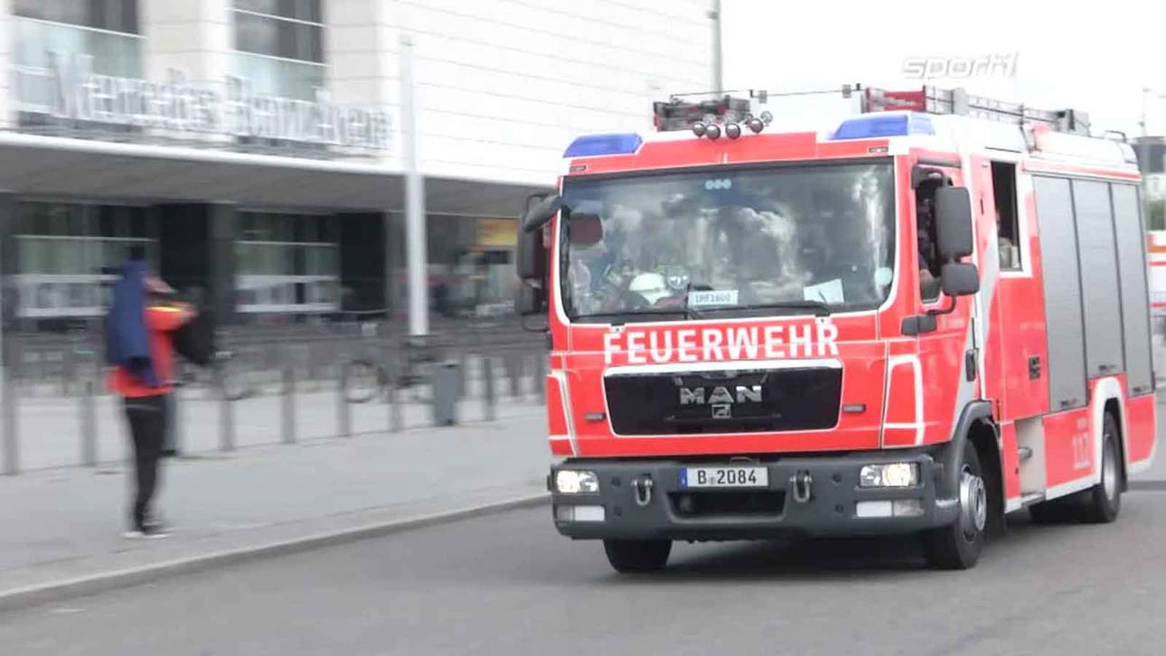 Halle in Berlin kurzzeitig evakuiert