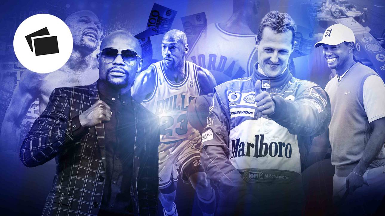 Die reichsten Sportler der Geschichte