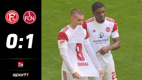 Nürnberg feiert einen knappen Auswärtserfolg in Düsseldorf. Es ist der erste Sieg unter Trainer Markus Weinzierl.