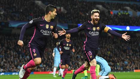 Manchester City FC v FC Barcelona - UEFA Champions League