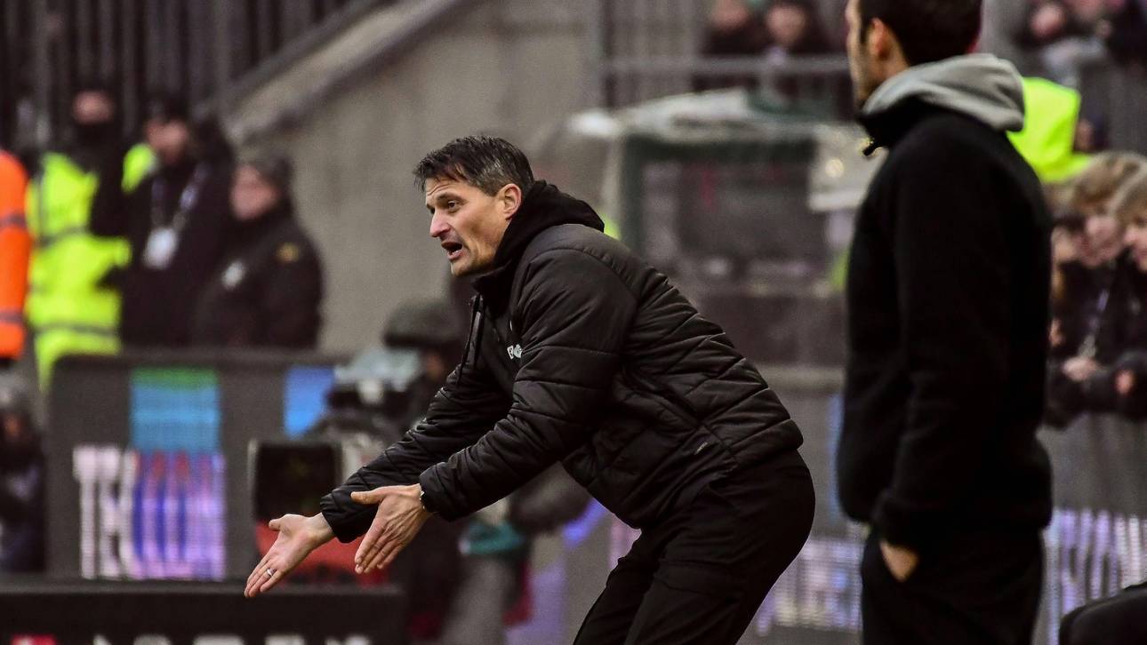 Trainer Alexander Blessin in Aktion