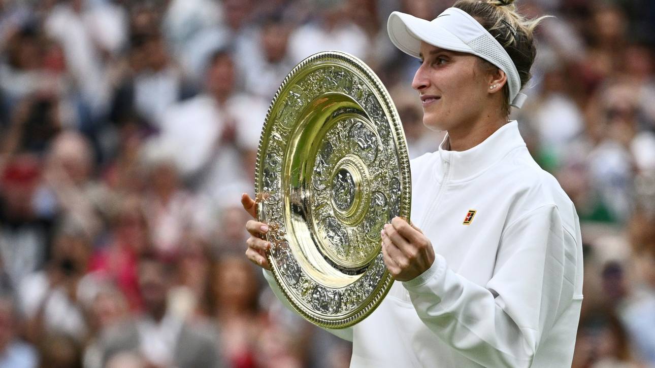 Wimbledon: Vondrousova gelingt historischer Finalsieg