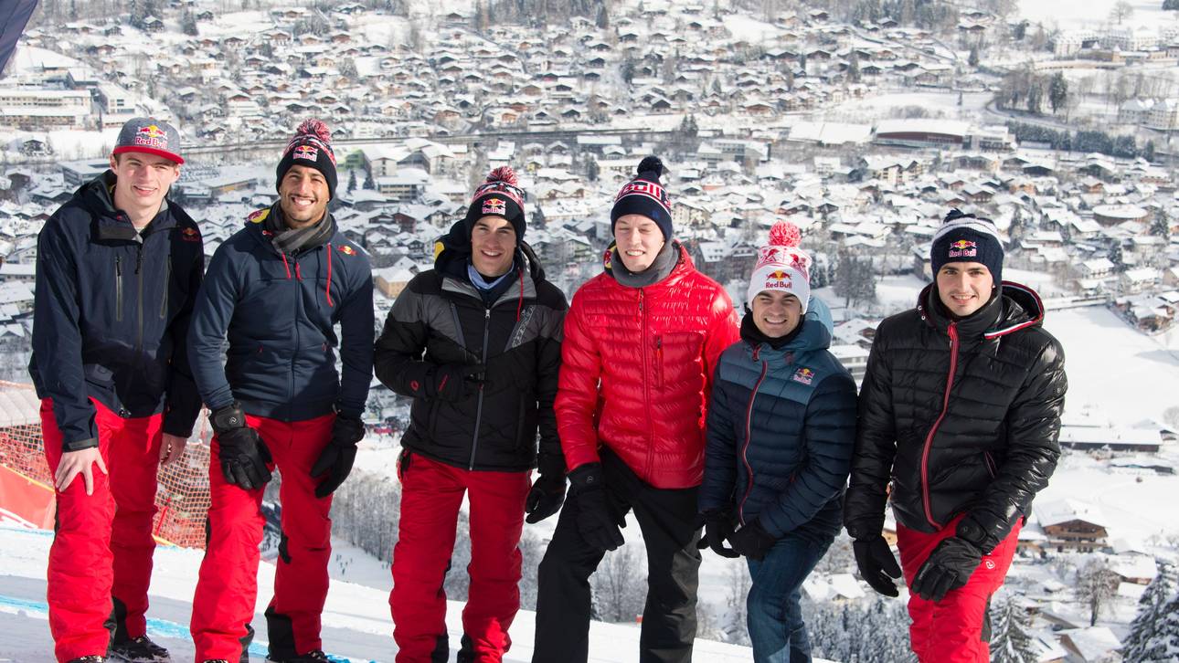 Moto-GP-Star fährt Streif hinauf