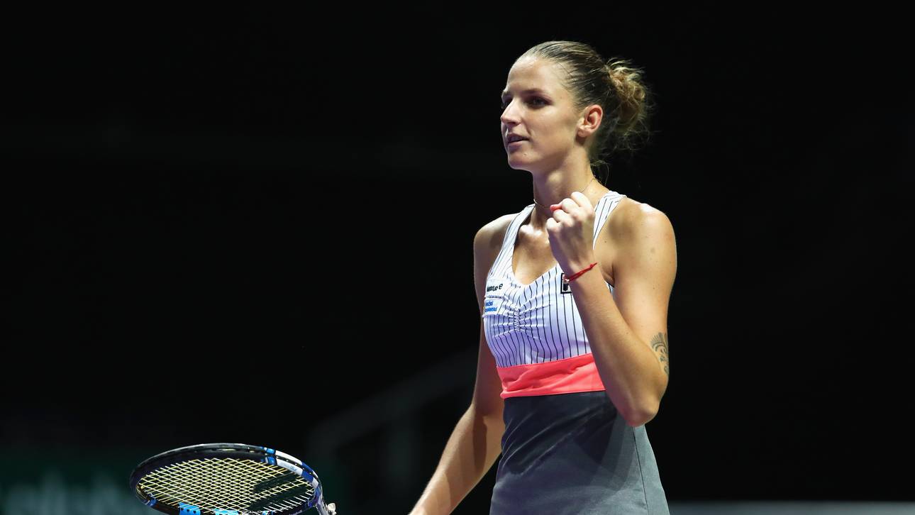 WTA-Finale: Pliskova im Halbfinale