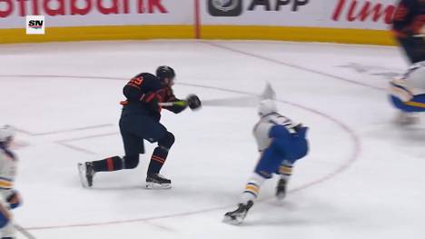 Die Buffalo Sabres um JJ Peterka gastieren bei Leon Draisaitl und den Edmonton Oilers. Beide Mannschaften liefern sich einen wilden Schlagabtausch beim Tor-Festival!