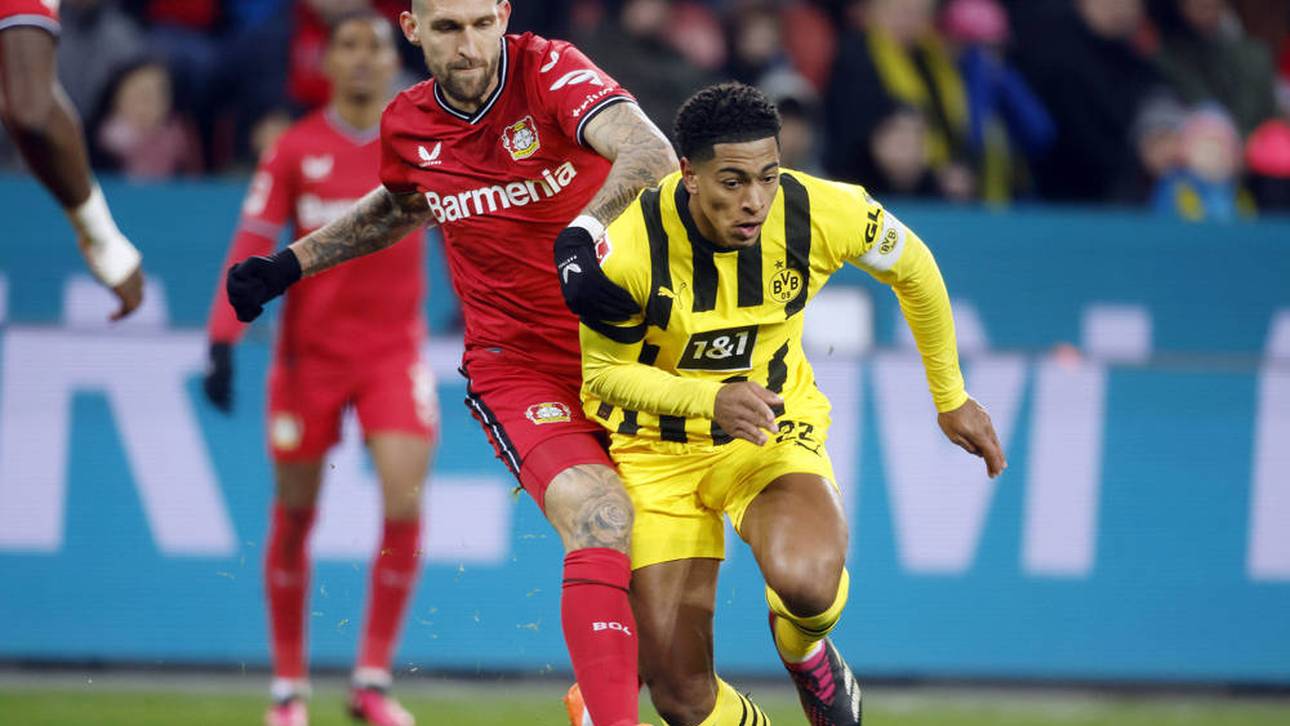 Robert Andrich im Duell mit dem Ex-Dortmunder Jude Bellingham