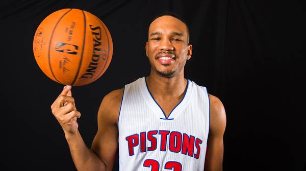 Avery Bradley of the Detroit Pistons Portraits