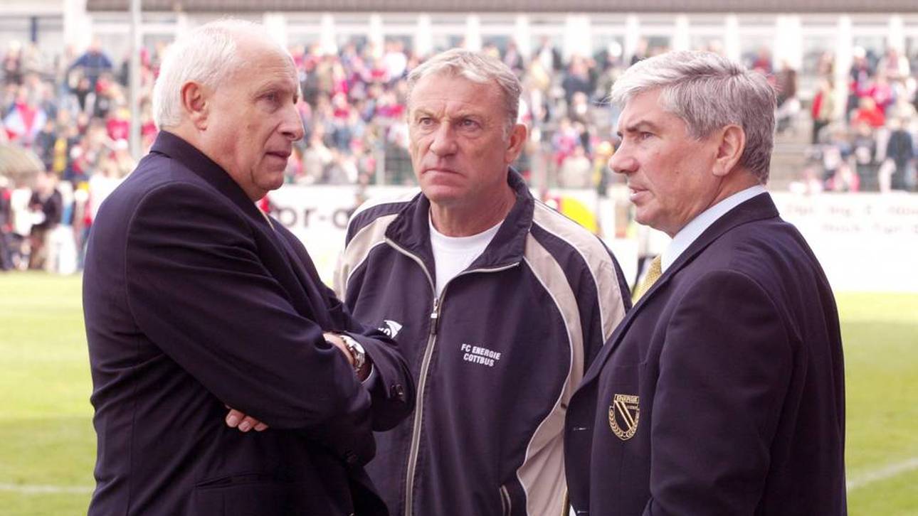Dieter Krein, Eduard Geyer und Klaus Stabach im Jahr 2003