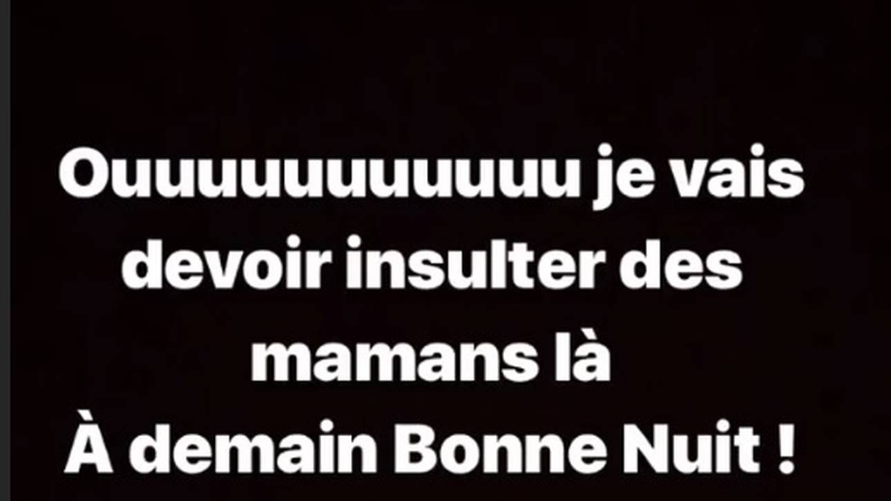 "Ich werde wohl Mütter beleidigen müssen", schrieb Ribery in seiner Instagram-Story