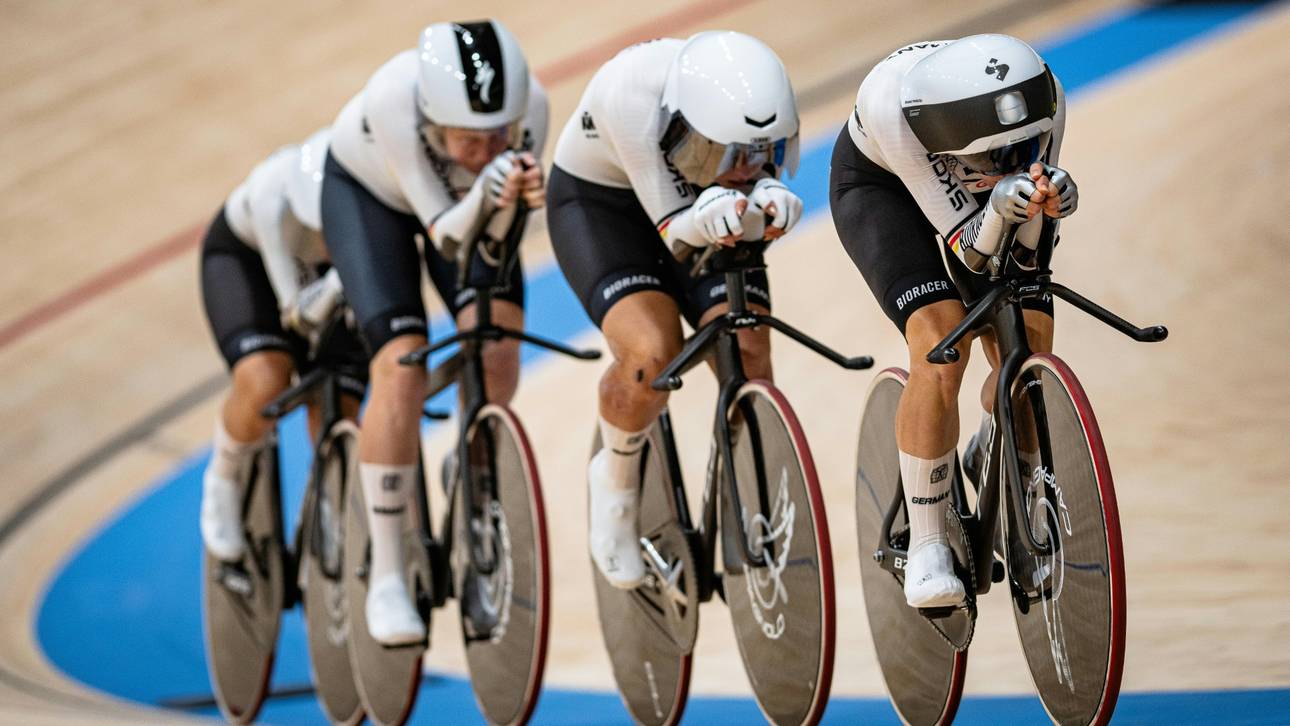 Bahnrad-WM: Frauen-Vierer verpasst Finale und fährt um Bronze