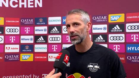 RB Leipzig gewinnt gegen den FC Bayern und qualifiziert sich damit für die Champions League. Trainer Marco Rose ist zufrieden mit der Leistung seiner Mannschaft. 