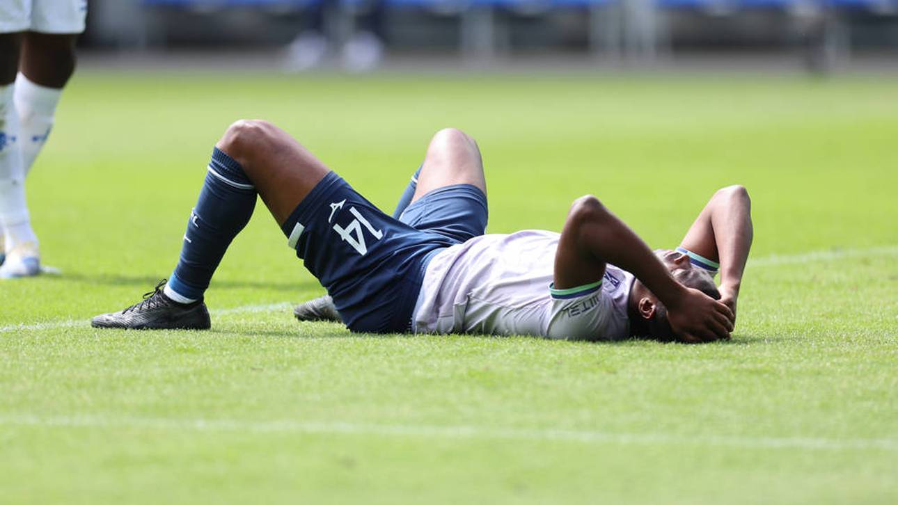 Mathis Clairicia am Boden