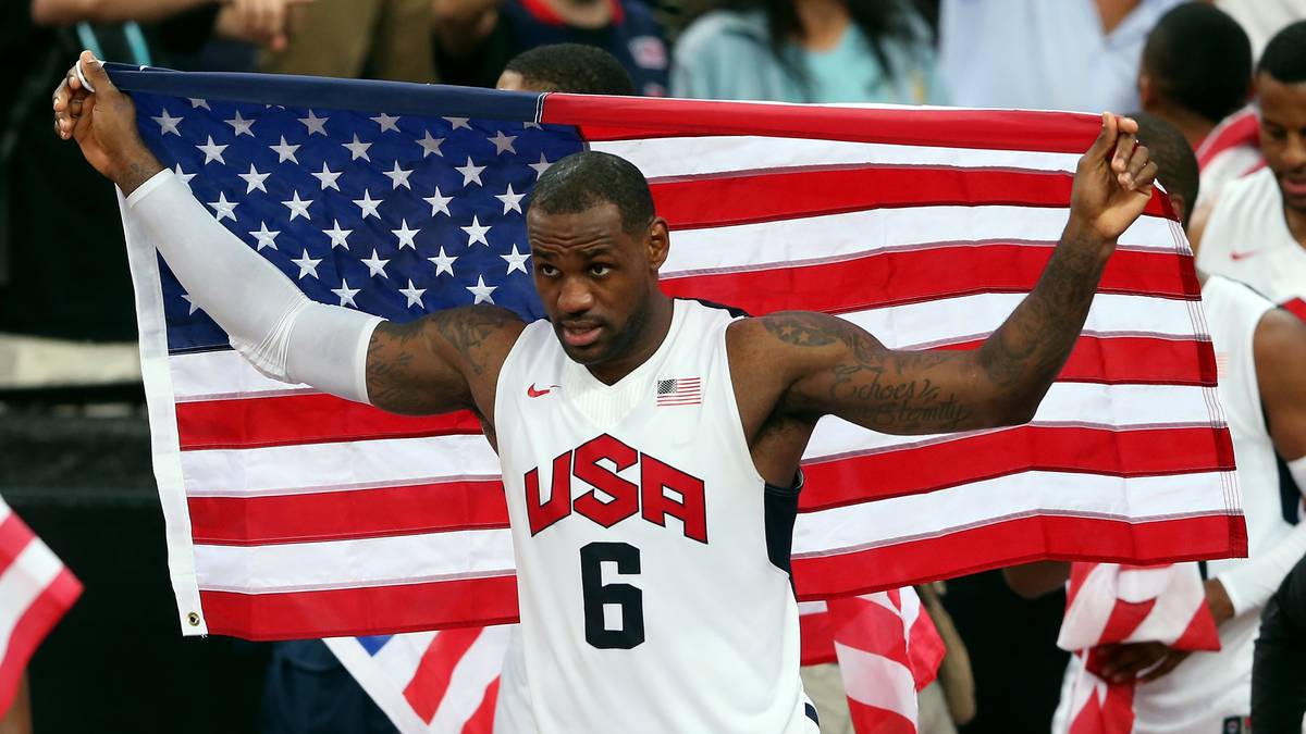 Eine Rückkehr zum Team USA zu den Olympischen Spielen 2020 in Tokio schließt James aber nicht aus: "Das ist eine Möglichkeit. Das kommt darauf an, wie ich mich fühle. Ich liebe die Olympischen Spiele"