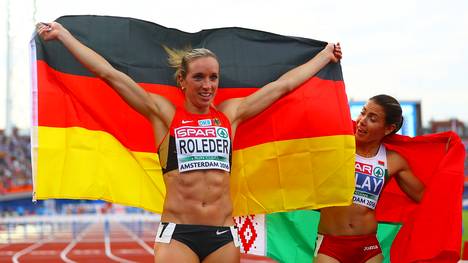 Cindy Roleder holte die zweite Goldmedaille für Deutschland bei der Leichtathletik-EM