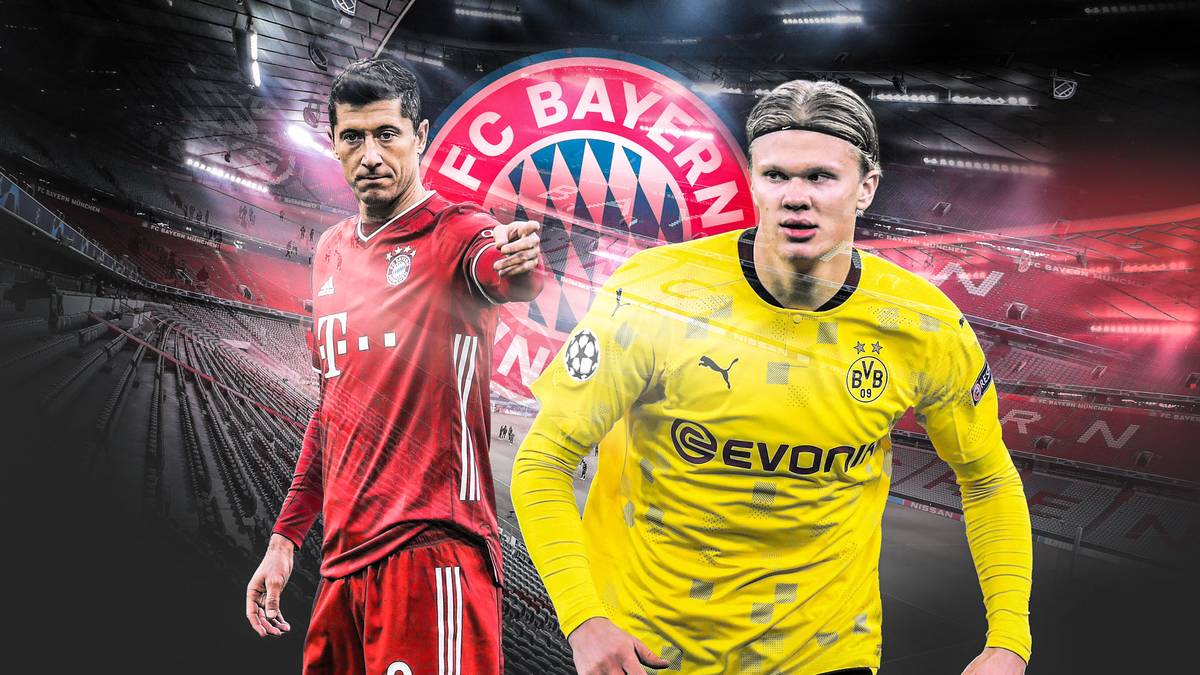 Probleme falls Erling Haaland beim FC Bayern Robert Lewandowski beerbt