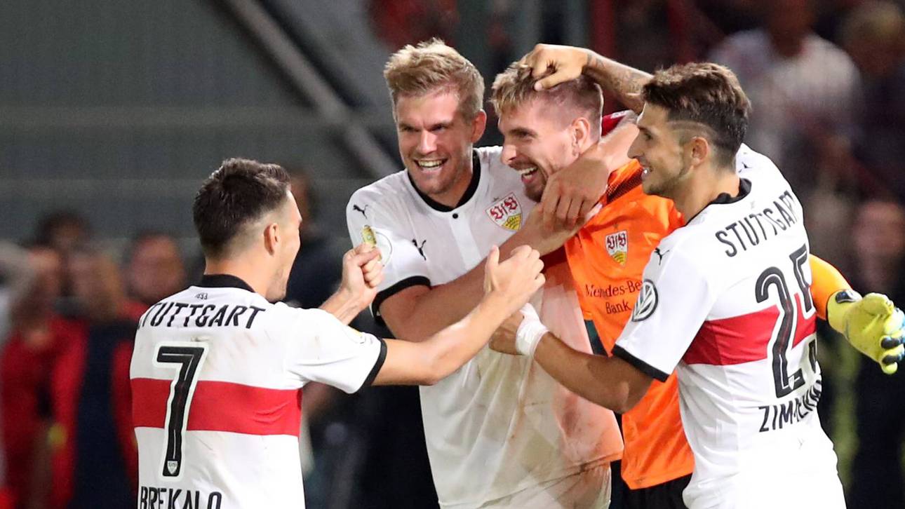 VfB wendet Aus im Elfer-Krimi ab