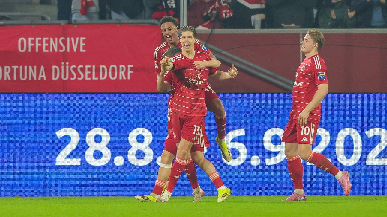 Düsseldorf distanziert Abstiegsplätze