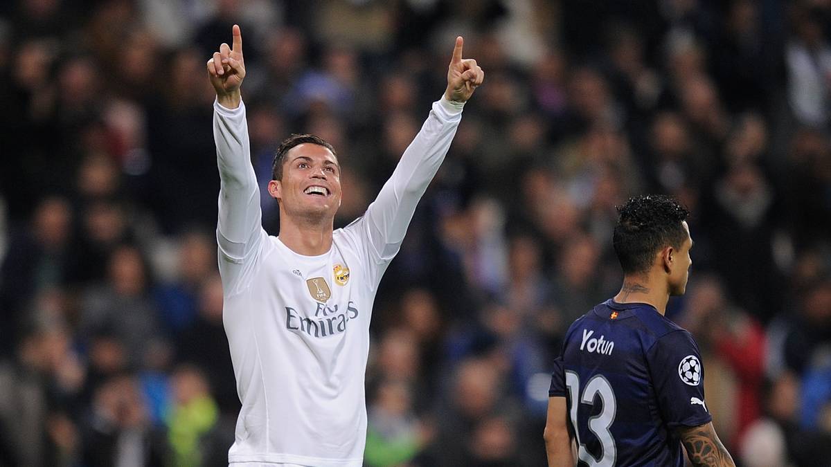 PLATZ 6: Real Madrid - Malmö FF 8:0 - Real stellt mit dem Kantersieg gegen Malmö am 8. Dezember 2015 den Rekordsieg der Reds ein. Cristiano Ronaldo überragt mit vier Treffern, Karim Benzema schnürt einen Dreierpack