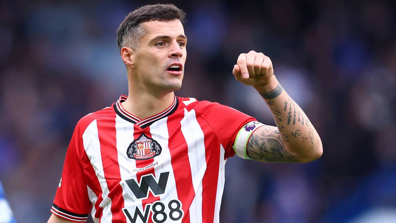 Granit Xhaka geht bei Sunderland als Kapitän voran