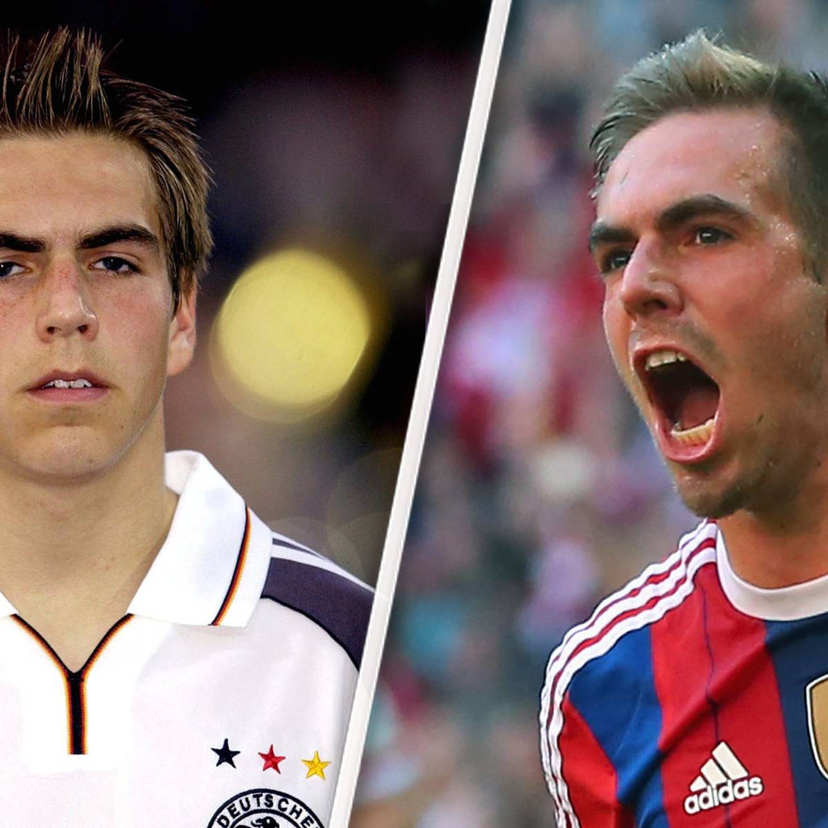 Philipp Lahm Lionel Messi Und Cristiano Ronaldo Fruher Und Heute