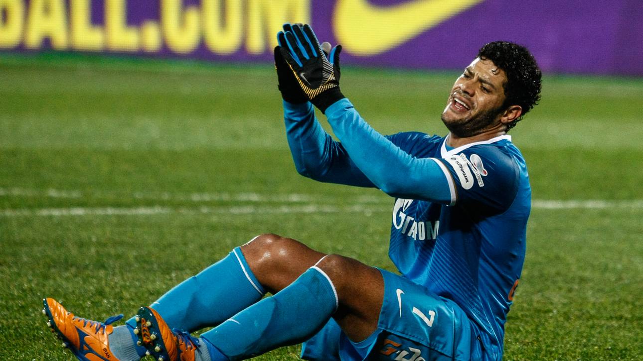 Der Brasilianer Hulk wurde als "Loosfee" für die Auslosung der WM-Qualifikation in St. Petersburg abgesetzt