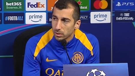 Harry Kane kritisiert Inter Mailands ausgelassenen Jubel zum 2:1 im Champions-League-Hinspiel gegen Bayern. Darauf reagiert nun Inters Henrikh Mkhitaryan.