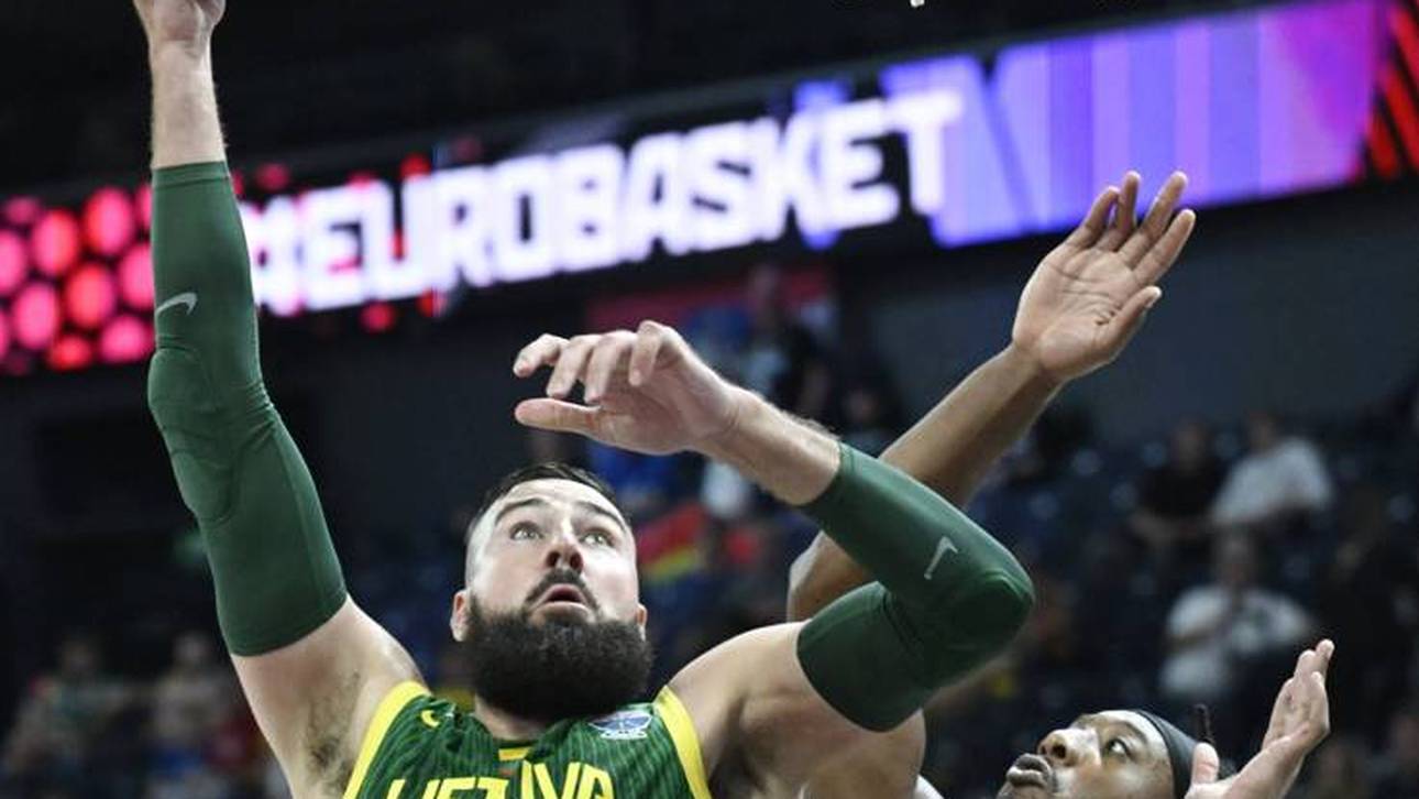 Jonas Valanciunas startete mit Litauen erfolgreich