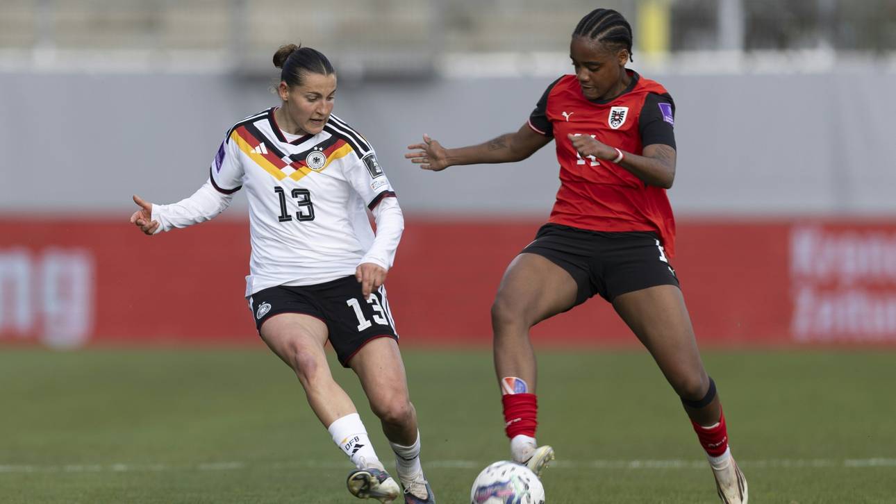 Überraschender Dämpfer für DFB-Frauen