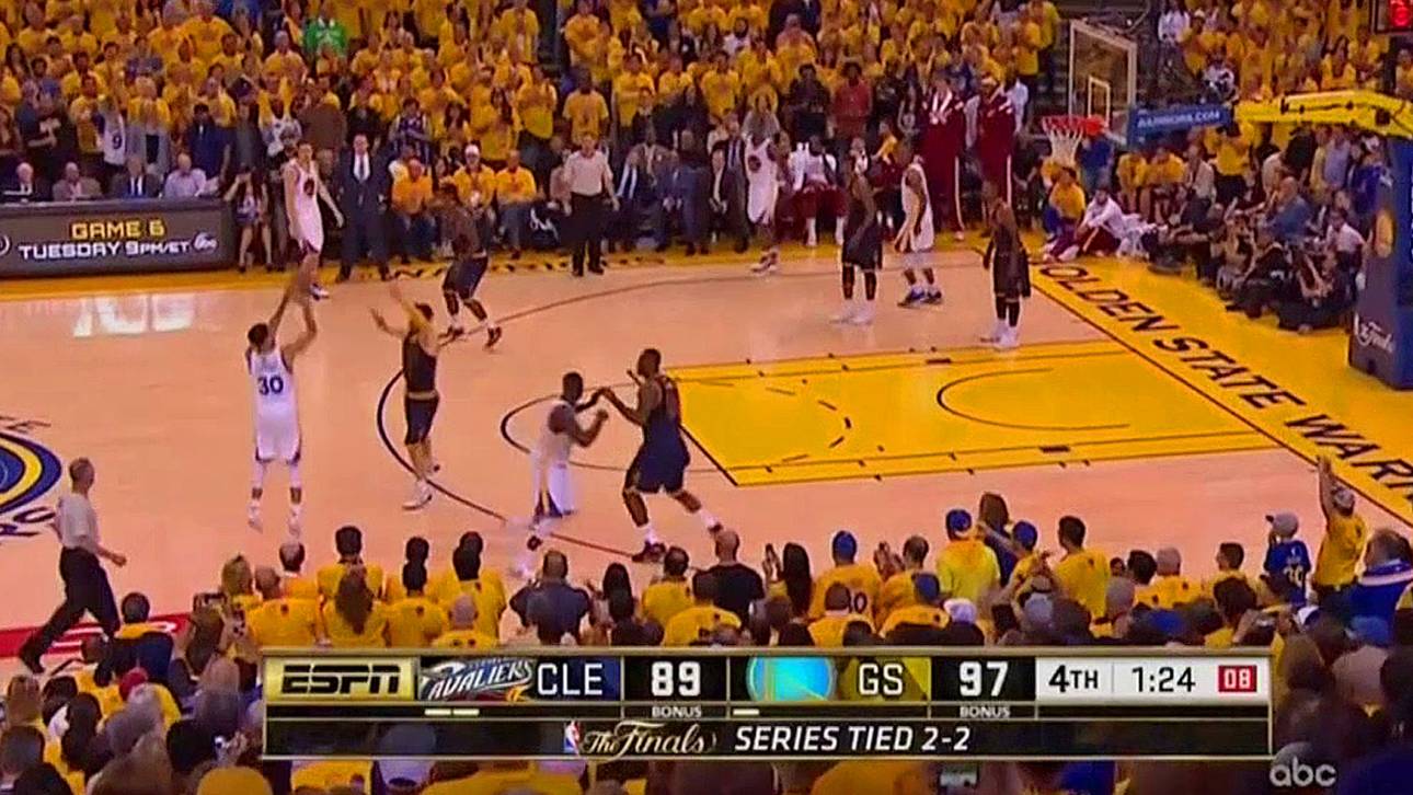Curry ballert Warriors zum Matchball
